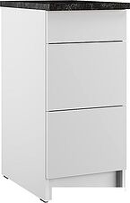 Шкаф напольный ЭлиГард Urban ШСК (с) 40 3Я (белый/кастилло темный)