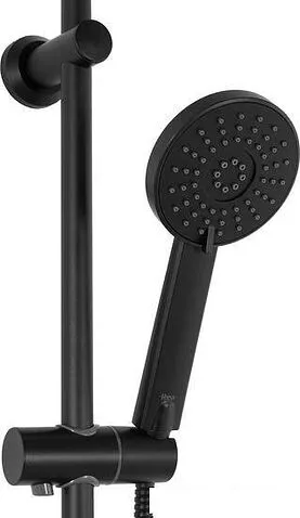 Душевая система  Rea Bliss Black REA-P8804