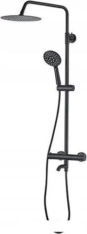 Душевая система Rea Lungo REA-P4113 (черный)