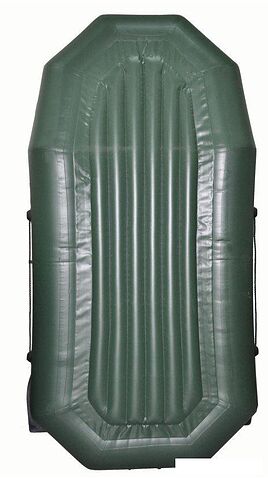 Моторно-гребная лодка Муссон Н-270 НД ТР (зеленый)