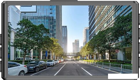 Видеорегистратор для авто Digma FreeDrive 300W FD300W (черный)