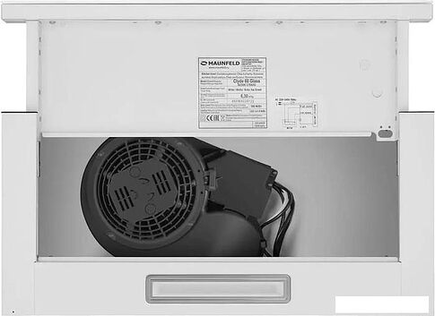 Кухонная вытяжка MAUNFELD Clyde 50 (белое стекло)