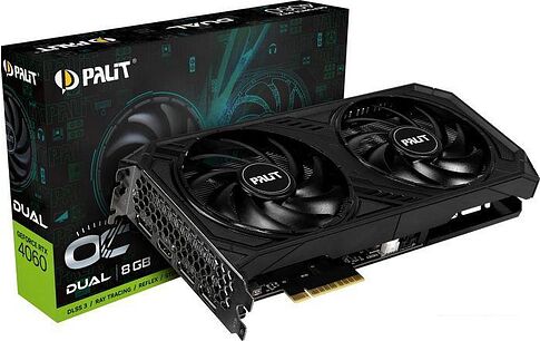 Видеокарта Palit GeForce RTX 4060 Dual OC NE64060T19P1-1070D