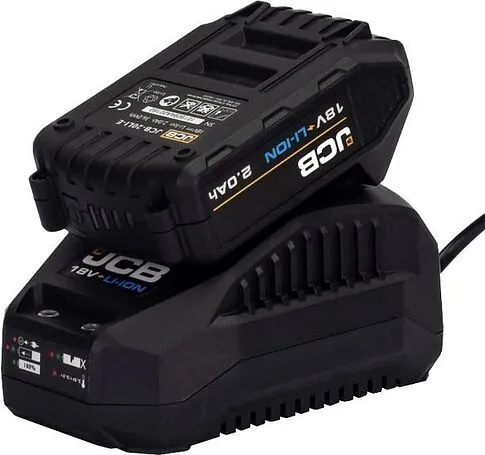 Ударная дрель-шуруповерт JCB 18BLCD-2XB-E (с 1-им АКБ)