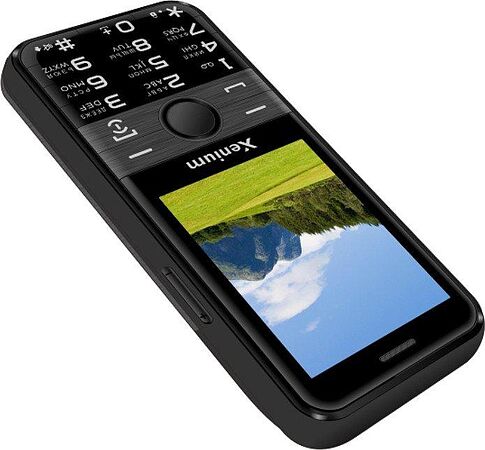 Телефон Xenium X800 (черный/серый)