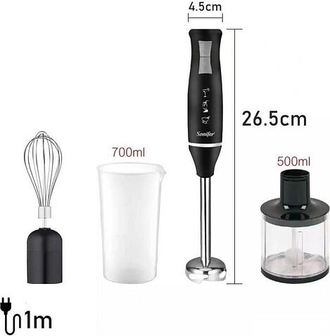 Погружной блендер Sonifer SF-8025 (черный)