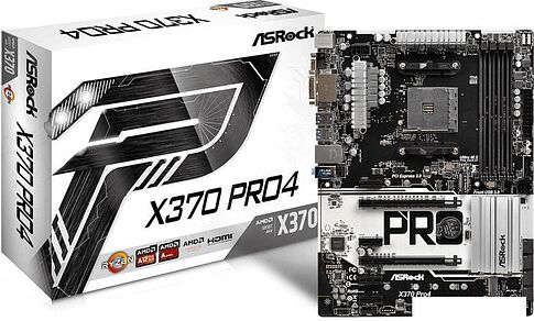 Материнская плата ASRock X370 Pro4