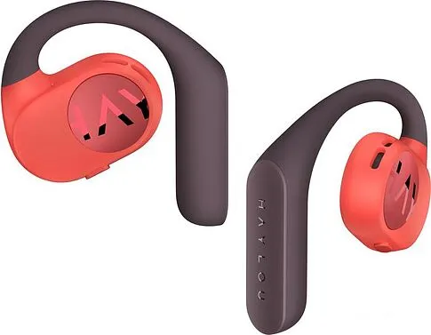 Наушники Haylou PurFree Buds (черный/оранжевый)