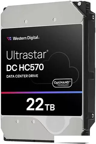 Жесткий диск WD Ultrastar DC HC570 22TB WUH722222ALE6L4