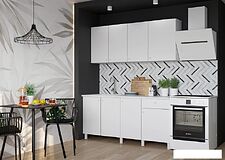 Готовая кухня Горизонт Point 170 (белый)