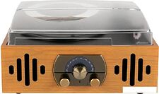 Виниловый проигрыватель Alive Audio Quattro Light Wood