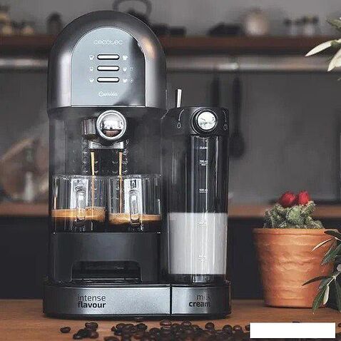 Рожковая кофеварка Cecotec Power Instant-Ccino 20 Chic Serie Nera