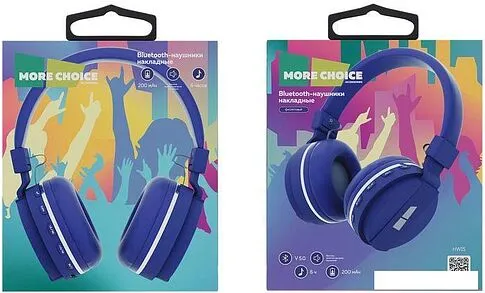 Наушники More Choice HW15 (фиолетовый)