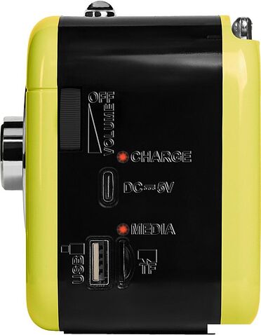 Радиоприемник Ritmix RPR-033 (лимонный)