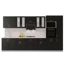 Готовая кухня Интерлиния Мила Крафт 3.6 (дуб английский)