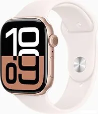 Умные часы Apple Watch Series 10 46 мм (алюминиевый корпус, розовое золото/легкие румяна, спортивный силиконовый ремешок M/L) Умные часы Apple Watch Series 10 46 мм (алюминиевый корпус, розовое золото/легкие румяна, спортивный силиконовый ремешок M/L)
