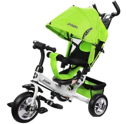 Детский велосипед Moby Kids Comfort 10x8 EVA (зеленый)