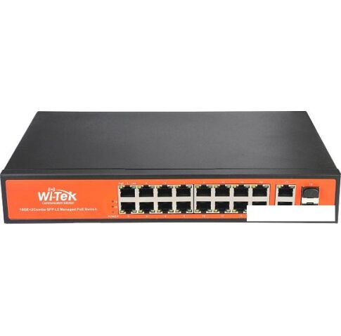 Управляемый коммутатор 2-го уровня Wi-Tek WI-PMS320GF