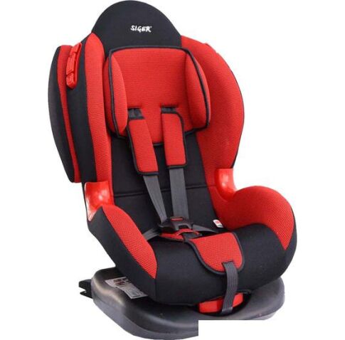 Автокресло Siger Кокон ISOfix (красный)