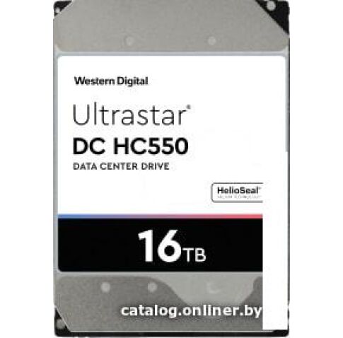 Жесткий диск WD Ultrastar DC HC550 16TB WUH721816AL5204