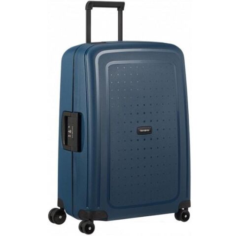 Чемодан-спиннер Samsonite S'Cure Eco Navy Blue 75 см