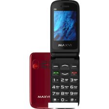 Кнопочный телефон Maxvi E8 (розовый)