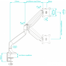 Кронштейн Onkron G100B