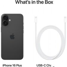 Смартфон Apple iPhone 16 Plus 128GB (черный)