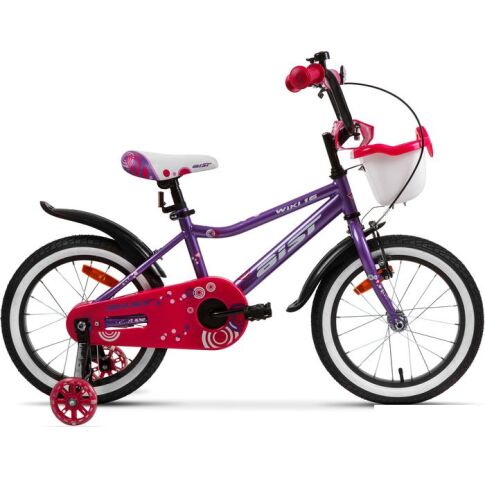 Детский велосипед AIST Wiki 18 2023 (фиолетовый)
