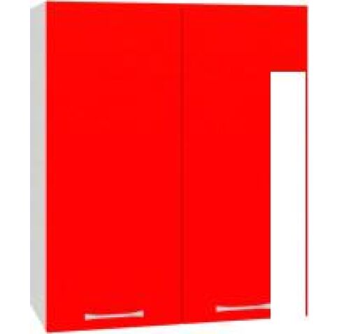 Шкаф навесной Кортекс-мебель Корнелия Мара ВШ60с (красный)