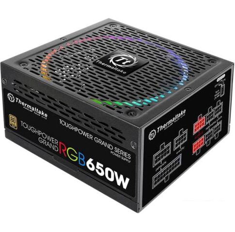 Блок питания Thermaltake Toughpower Grand RGB 650W Gold (RGB Sync Edition)