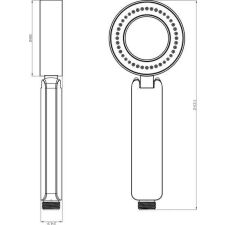 Душевая лейка Lemark LM8115C