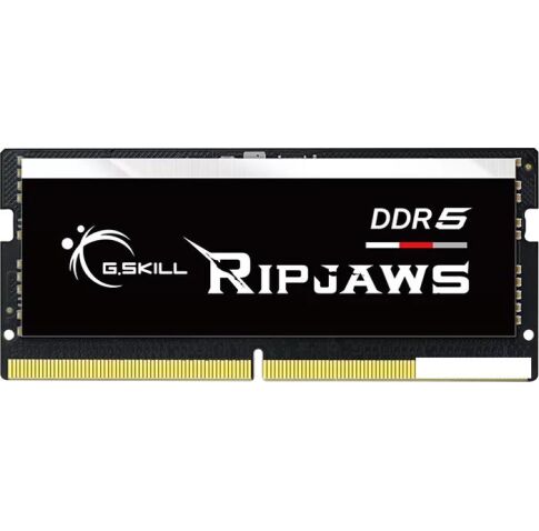 Оперативная память G.Skill Ripjaws 16ГБ DDR5 SODIMM 4800МГц F5-4800S4039A16GX1-RS