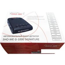 Радар-детектор Sho-Me G-1000 Signature