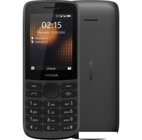 Мобильный телефон Nokia 215 4G (черный)