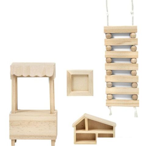 Мебель для кукольного домика Lundby Игрушки "Сделай сам" 60906500