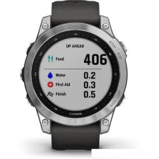 Умные часы Garmin Fenix 7 Solar 47 мм (серебристый/графитовый)