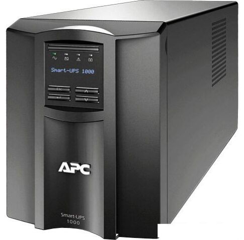 Источник бесперебойного питания APC Smart-UPS 1000VA LCD (SMT1000I)