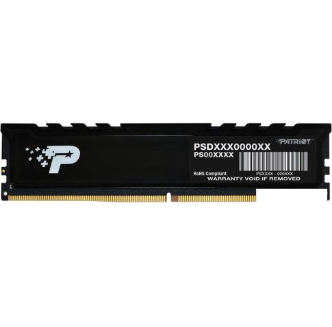 Оперативная память Patriot Signature Premium 16ГБ DDR5 4800МГц PSP516G480081H1