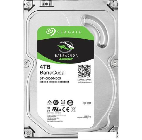 Жесткий диск Seagate Barracuda 4TB [ST4000DM004]