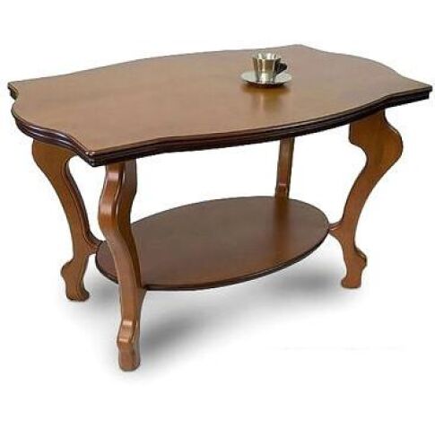 Журнальный столик Мебелик Берже 1 (средне-коричневый)