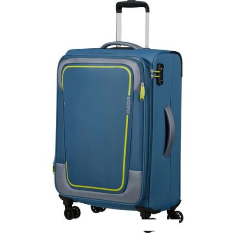 Чемодан-спиннер American Tourister Pulsonic Coronet Blue 68 см