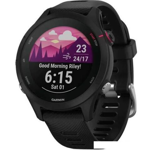 Умные часы Garmin Forerunner 255S Music 41 мм (черный)