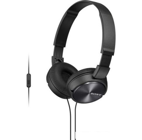 Наушники с микрофоном Sony MDR-ZX310AP (черный)