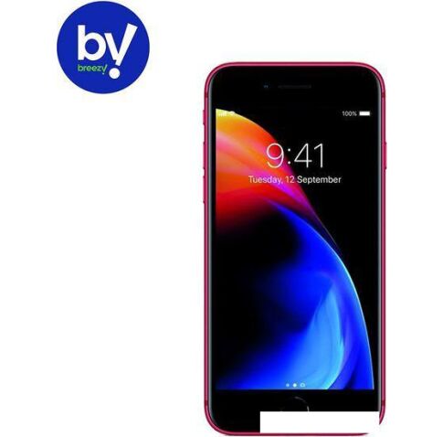 Смартфон Apple iPhone 8 64GB Воcстановленный by Breezy, грейд B ((PRODUCT)RED)