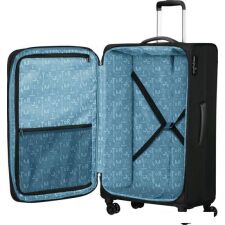 Чемодан-спиннер American Tourister Pulsonic Asphalt Black 81 см