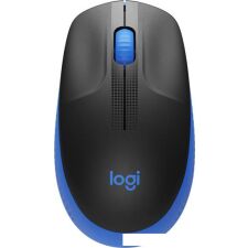 Мышь Logitech M190 (черный/синий)