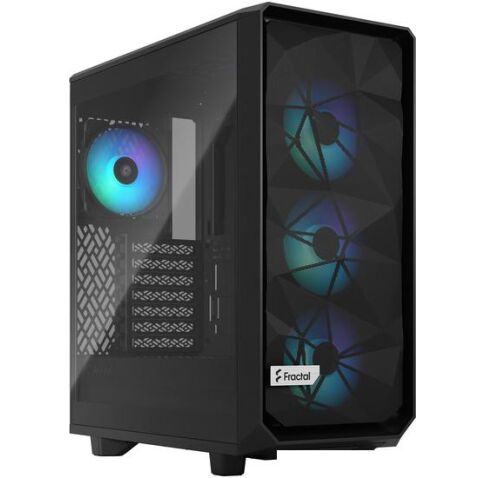 Корпус Fractal Design Meshify 2 Compact Lite RGB Black TG Light tint FD-C-MEL2C-05