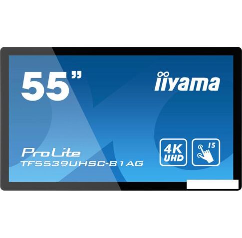 Интерактивная панель Iiyama ProLite TF5539UHSC-B1AG