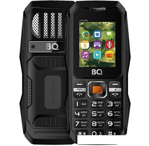 Мобильный телефон BQ-Mobile BQ-1842 Tank mini (черный)